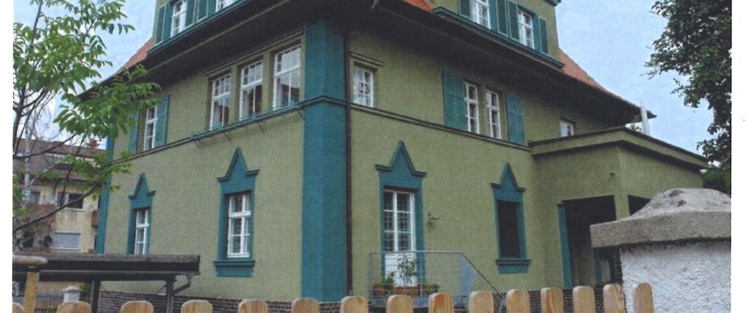 Grünes Altbauhaus